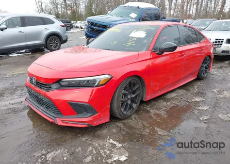 2023 Honda Civic Sport z USA, uszkodzony, nr VIN 2HGFE2F59PH520540